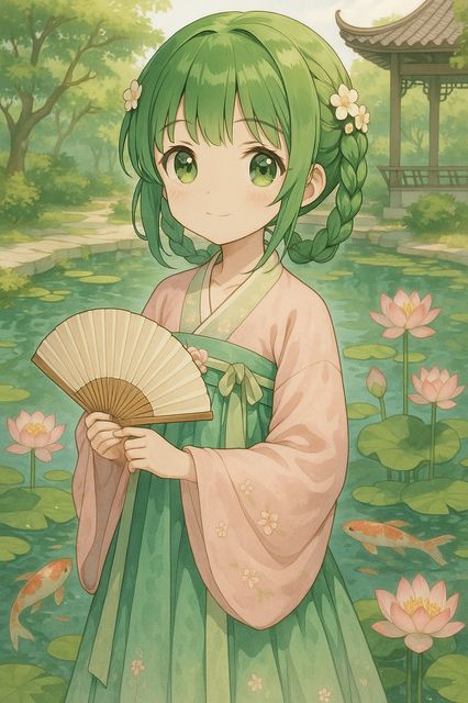 茄子视频动漫-古风少女